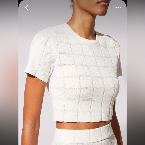 Solid & Striped White Cara Top NEW size Large - Picture 1 of 7